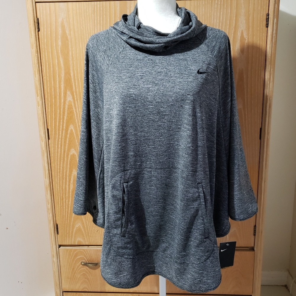 Nike poncho cover-up hoodie, NWT size L - Picture 3 of 7
